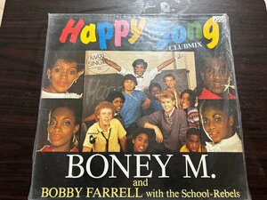 ■3点以上で送料無料!!レコード 12インチ BONEY M. ボニーM HAPPY SONG ハッピーソング　アナログ盤 vinyl 220LP8MH