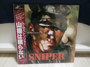 #3 point and more free shipping!! laser disk PILF-7239 SNIPER mountain cat is .. not Tom *. Ranger Western films movie LD obi attaching domestic record 202LP10NT