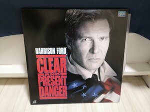 ■3点以上で送料無料!!レーザーディスク PILF-2063 HARRISON FORD CLEAR AND DANGER 今そこにある危機 二枚組 LD　国内盤 184LP3NT