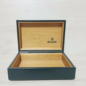 ROLEX ロレックス 68.00.2 純正 腕時計用 ケース 箱 ボックス 空箱 グリーン系 緑箱 ヴィンテージ アンティーク 当時物