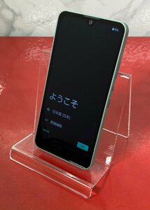 1円～　SHARP AQUOS wish SH-M20 / SIMフリー / 64GB / オリーブグリーン / Android 13 / 5.7型 (1520×720) / AQUOS UX 13.0.000