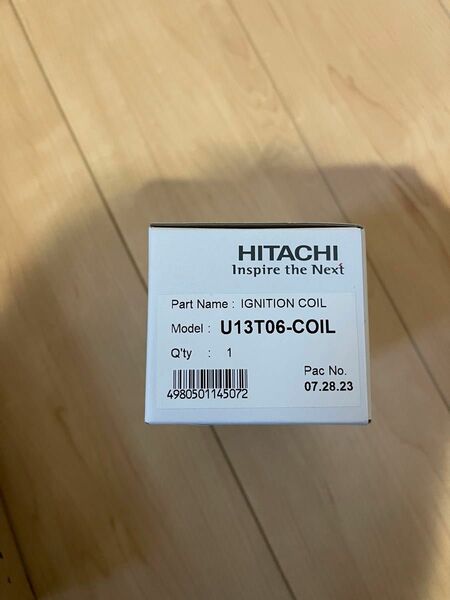 日立 (HITACHI) ダイレクトイグニッションコイル U13T06-COIL 6本セット　バラ売りなし　2本開封のみ未使用
