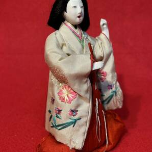 雛人形 狆引き官女 昭和初期の画像3