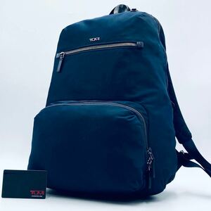 1円~[A4/PC収納可] 極美品 TUMI トゥミ ビジネスバッグ リュックサック ブリーフパック VOYAGEUR カーソン 通勤 旅行 メンズ レディース 紺