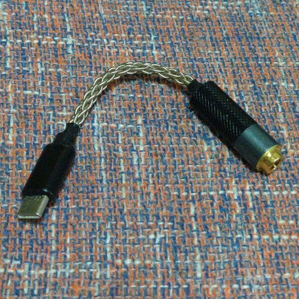 【本日まで】GUCraftsman Type-C (USB-C) to 4.4mm五極バランス HiFiアダプターケーブル