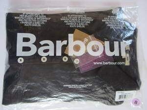 英国　Barbour　バーブァー　女性用ポロシャツ　ネイビー　半袖　未使用　タグ付き　オリジナル袋入り　英国サイズ８