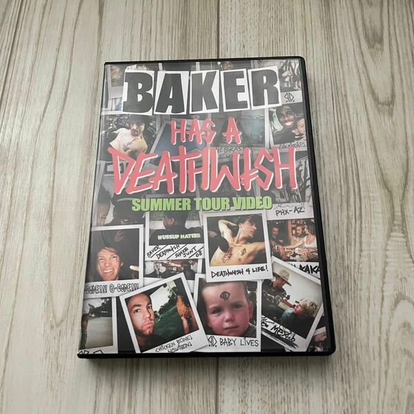 BAKER HAS A DEATHWISH スケートボードDVD