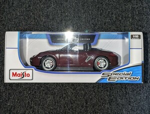 Maisto 1/18 PORSCHE BOXSTER S マイストポルシェ ボクスター S【同梱大歓迎】