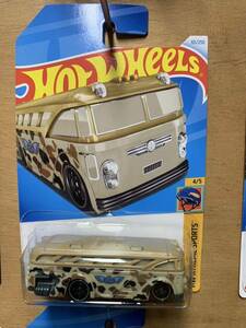 ホットウィール　ベーシック　2024 Cアソート　サーフィンスクール　バス　hotwheels surfin school bus