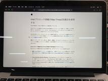 Apple MacBook Pro Retina Early 2015 A1502 上半身部 LCD　13.3インチ液晶パネル　2560 x 1600　シルバー　中古動作品①_画像3