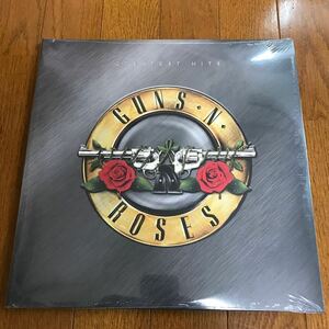 Guns N' Roses Greatest Hits Gold with Red & White Splatter Vinyl レコード LP アナログ盤 限定盤 新品未開封 ガンズ アンド ローゼズ