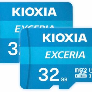 microSDカード　マイクロSDカード　32GB キオクシア　２枚