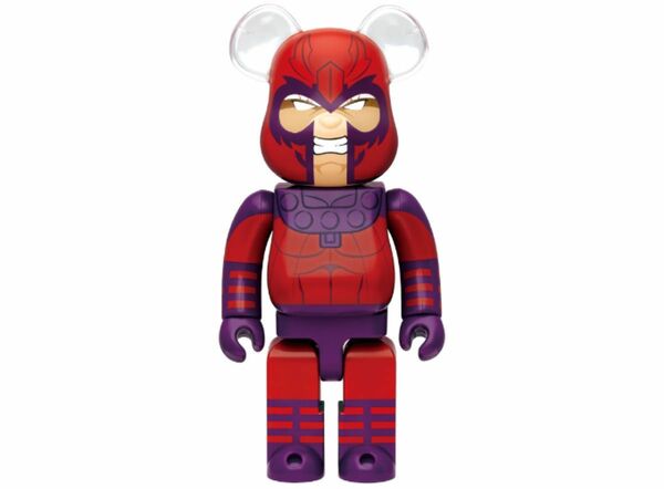 BE@RBRICK 400% マグニートー MARVEL X-MEN / Happyくじ BE@RBRICK L@ST賞 未開封品