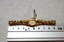850 SEIKO TISS/セイコー ティセ ルビー 腕時計 ブランド ヴィンテージ アクセサリー アンティーク クォーツ 宝石 時計 不動品_画像6