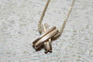 890 イタリア MISTY/ミスティ 海外製 シルバー ペンダント ネックレス ヴィンテージ アクセサリー SILVER 925刻印 アンティーク 装飾品