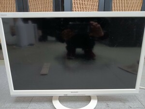 □SHARP シャープ 液晶テレビ LC-24K40 AQUOS 2016年製 ホワイト 50/60Hz 7319617 神奈川県より発送、直接取引OK