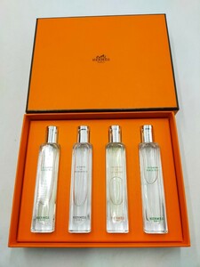 ●HERMES PARIS ガーデンコフレセット 香水 フレグランス ミニボトル 15ml 庭シリーズ シテール ナイル 李氏 ラグーナ