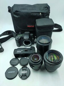 □RICOH PENTAX K20D デジタル一眼レフカメラ バッテリーグリップ、ズームレンズ付き ペンタックス リコー