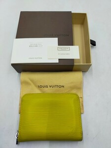 ○LOUIS VUITTON エピ ジッピー コインパース カードケース 小銭入れ ルイヴィトン イエロー