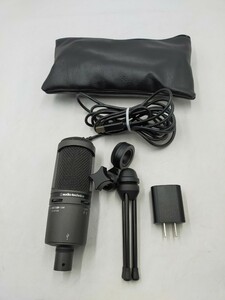 ●audio-technica AT2020USB+ CARDIOID CONDENSER MICROPHONE コンデンサーマイク オーディオテクニカ USBマイク