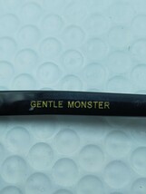 ☆GENTLE MONSTER South Sideサングラス 黒縁 ブルーレンズ 48□22-152_画像5