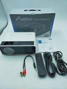 ○elephas W13 Video Projector ビデオプロジェクター エレファス 小型プロジェクター