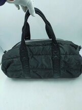 ☆PORTER タンカー 2way ダッフルバッグ ボストンバッグ ナイロン ブラック ショルダー用ベルト付き_画像2