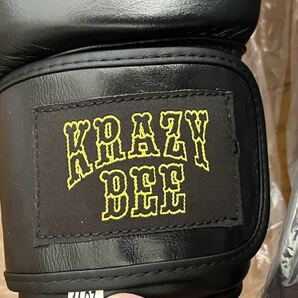 正規 KRAZY BEE オリジナルグローブ 本革仕様・14oz ★ クレイジービー 山本KID RIZIN supreme ネイバーフッド supremeの画像5