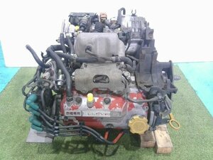 ★スバル H22年式 EBD-TT1 サンバー EN07 S/C 2WD 5MT 赤帽 エンジン 未テスト ジャンク品 個人宅配送不可