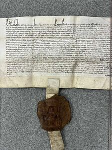 羊皮紙　パーチメント　古文書　1560 イギリス