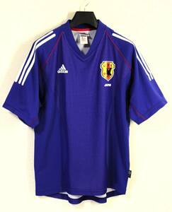 adidas #381414 ◆サッカー日本代表◆ '02-'03年 日韓ワールドカップ 着用モデル ユニフォーム:L