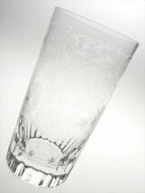 【美品】Baccarat Crystal Palme Highball Tumbler Glass バカラ クリスタル パルメ ハイボール タンブラー グラス_画像1