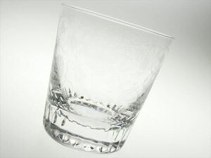 【美品】Baccarat Crystal Palmer Rock Glass Old Fashioned Glass バカラ クリスタル パルメ ロックグラス　オールドファッション グラス