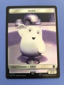 【AG-MTG】【Foil】《エイリアントークン(002)》《食物トークン(025)》[WHO] 英語版　1枚 Adipose / Jelly Babies