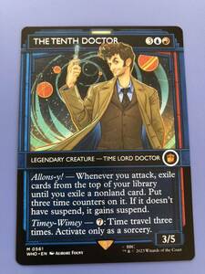 【AG-MTG】■ショーケース■《10代目ドクター/The Tenth Doctor》[WHO-BF] 英語版　1枚　マジックザギャザリング