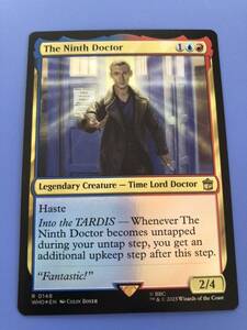 【AG-MTG】【Foil】(148)《９代目ドクター/The Ninth Doctor》[WHO] 英語版　1枚　マジックザギャザリング