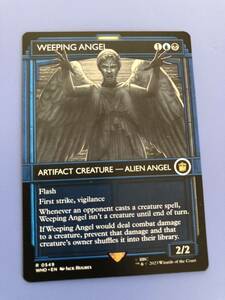 【AG-MTG】 (549)■ショーケース■《嘆きの天使/Weeping Angel》[WHO-BF] 英語版　1枚　マジックザギャザリング