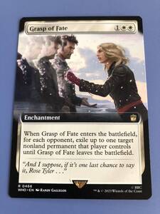 【AG-MTG】(466)■拡張アート■《命運の掌握/Grasp of Fate》[WHO-BF] 英語版　1枚