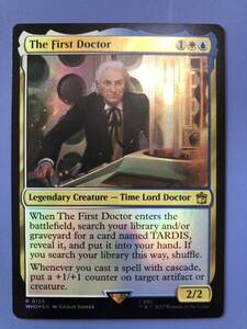 【AG-MTG】 【Foil】(128)《初代ドクター/The First Doctor》[WHO] 英語版　1枚