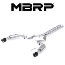 MBRP 2024- フォード マスタングGT 5.0L V8 S650 キャットバック エキゾースト ストリート カーボンファイバーTip 正規輸入品_画像1