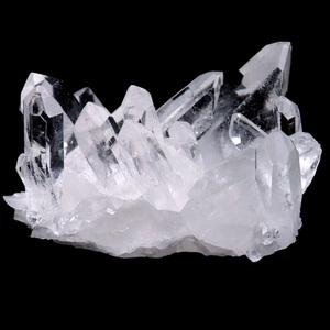 天然 水晶 クラスター 80g ブラジル ゼッカ産 透明感が美しい ゼッカクォーツ 原石 天然石 1点物 パワーストーン