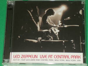 LED ZEPPELIN レッド・ツェッペリン★LIVE AT CENTRAL PARK (1CD+1CD)★EMPRESS VALLEY★エンプレスバレイ★EVSD-456/457★1st Edition★