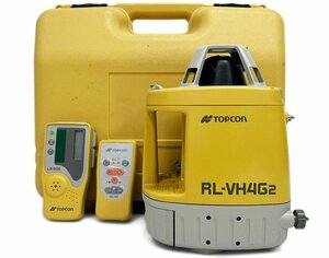 TOPCON 株式会社トプコン RL-VH4G2 ローテーティングレーザー 回転レーザー 高輝度グリーンレーザー 室内・屋外兼用 通電動作確認済