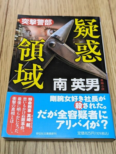 疑惑領域 （祥伝社文庫　み９－９６　突撃警部） 南英男／著