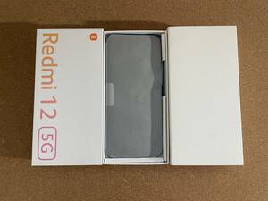 【新品・未開封！】UQ mobile Xiaomi Redmi 12 5G スカイブルー 4GB/128GB XIG035LA esim・5G対応 判定○ UQモバイル SIMフリー 送料込