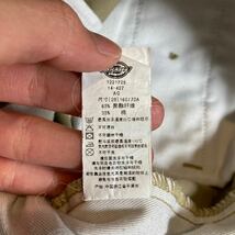 W-1135 Dickies ディッキーズ カラーパンツ チノパン W28 カーキ系_画像5