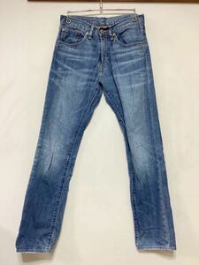 X-1156 Levi's リーバイス 505 デニムパンツ W28 ユーズド加工 ジーンズ ジーパン