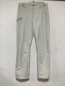 V-1119 NIKE GOLF ナイキゴルフ ゴルフパンツ ストレッチパンツ W31 ホワイトグレー