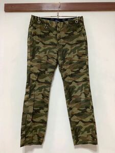 X-1120 Dickies Collective ディッキーズ コレクティブ コラボ 迷彩パンツ W32 UXUS12M カモフラ ライトオンス リップストップ