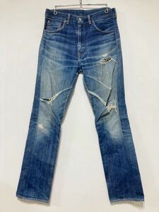 Y-1178 Levi's リーバイス 502XX 90's ビンテージ デニムパンツ W33 ビッグE 復刻 TALONジップ タロンジップ ジーンズ ジーパン 日本製